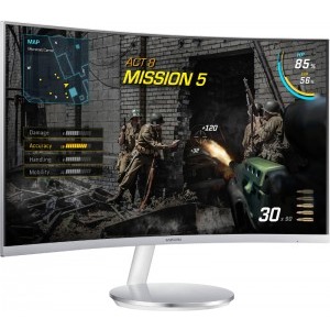 Samsung Gaming LC27F591FD Curbat 27 inch 4ms Silver FreeSync 60Hz