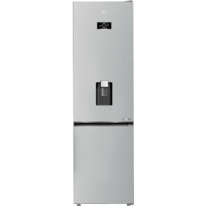 Combina frigorifica Beko B5RCNA405HDM, 355 L, Clasa D, No Frost, HarvestFresh, AeroFlow, Fast Freeze, Dozator apa, 203 cm, Gri