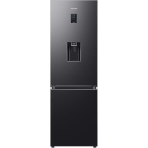 Samsung RB34C652EB1/EF, 341 L, Clasa E, Total No Frost, All Around Cooling, Digital Inverter, Dozator apa, 185 cm, Dark Inox