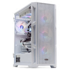 Gaming DRAGON Epic Alb, Intel i5-14600 2.7GHz, 32GB DDR5, 2TB SSD, RTX 4060 Ti 16GB GDDR6, Iluminare RGB