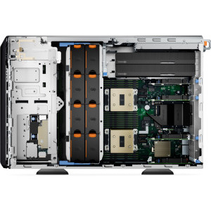 DELL PowerEdge T560, Procesor Intel® Xeon® Silver 4510 2.4GHz Sapphire Rapids, 32GB RAM RDIMM, 2x 4TB SAS 12G 7.2K HDD, PERC H755, 8x Hot Plug LFF