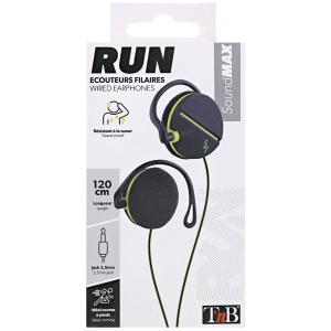 TnB On-Ear, Sport Clip Black
