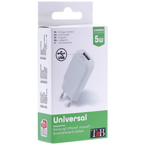 TnB 1x USB, 5W, White