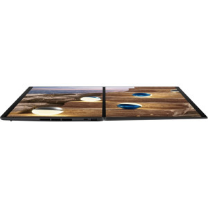 ASUS 14'' Zenbook DUO UX8407AA, 3K OLED 144Hz Touch, Procesor Intel® Core™ Ultra X9 388H (18M Cache, up to 5.10 GHz), 32GB LPDDR5X, 1TB SSD, Intel Arc B390, Win 11 Pro, Moher Gray