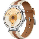 SmartWatch Huawei Watch GT 6, 41mm, Steel Stainless Steel, curea Brown Woven