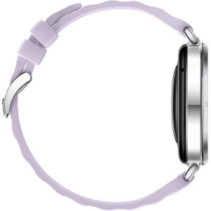 Huawei Watch GT 6, 41mm, Steel Stainless Steel, curea Purple Fluoroelastomer