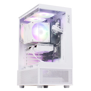 PC Gaming BALAUR Prime Advanced Edition Alb, Intel i7-12700F 2.1GHz, 32GB DDR5, 1TB SSD, RTX 5060 8GB GDDR7, Iluminare RGB