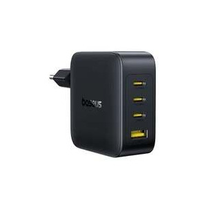 Incarcator retea Baseus EnerFill FH11, 3x USB-C, 1x USB, Quick Charge 140 W, Black