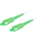 Cablu retea Lanberg Fiber Optic Patchcord SM SC/APC-SC/APC Simplex 30 m LSZH White