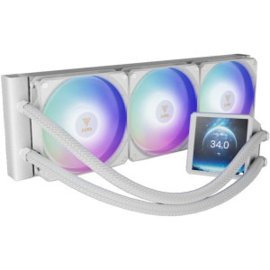 Gamdias Aura GL360 LCD ARGB White