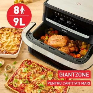 Tefal Friteuza cu aer cald Dual Easy Fry Flex EY9228E0, 2700W, 5.5 L + 3.5L, Negru