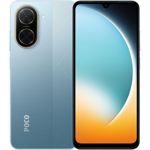 Smartphone Xiaomi Poco C71, 128GB, 4GB RAM Dual SIM, 4G, Tri-Camera, Blue