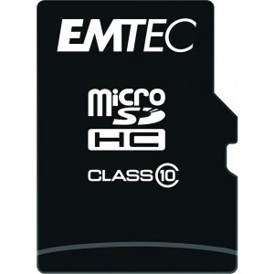 Card memorie Emtec Classic microSDXC Clasa 10 64GB + Adaptor SD
