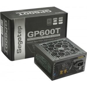 Segotep GP600T, 80+ Titanium, 500W