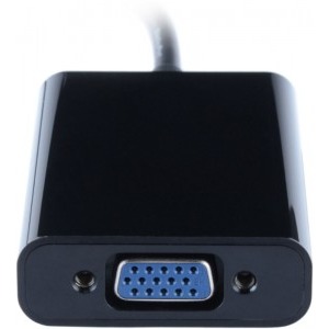 A+ 1x HDMI Male - 1x VGA Female + 1x Jack 3.5mm Female + 1x microUSB 2.0 Female negru