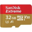 Card memorie SanDisk Micro SDHC Extreme 32GB UHS-I U3 V30 Class 10 90 MB/s + Adaptor SD Mobile