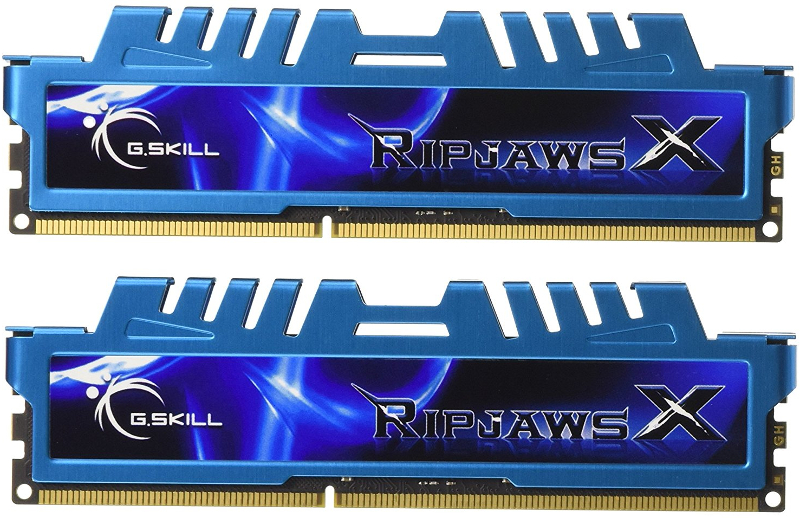 Memorie G.Skill Ripjaws X Blue 8GB DDR3 2133MHz CL9 1.65v Dual Channel Kit