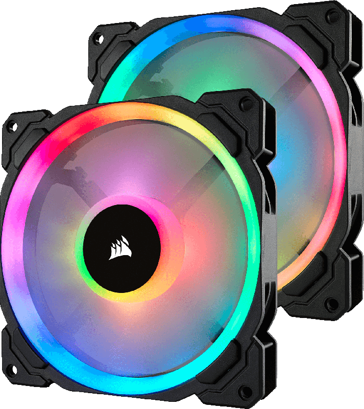 Ventilator / radiator Corsair LL140 RGB 140mm Twin Pack