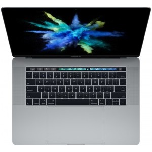 Apple 15.4'' New MacBook Pro 15 Retina with Touch Bar, Skylake i7 2.6GHz, 16GB, 256GB SSD, Radeon Pro 450 2GB, Mac OS Sierra, Space Grey, INT keyboard
