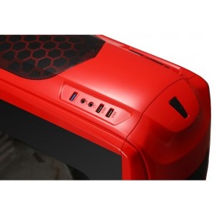 Gaming Red Shocktrooper, AMD Ryzen 5 1400 3.2GHz, 8 thread-uri, 8GB DDR4, 1TB HDD, GTX 1060 6GB GDDR5