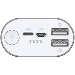 Romoss ACE, 10000 mAh, 2x USB, 2.1A, gri inchis