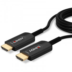 LINDY HDMI Male - HDMI Male, v2.1, 15m, negru