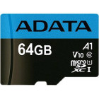 Card memorie ADATA MicroSDXC Premier UHS-I Clasa 10 64GB + Adaptor SD