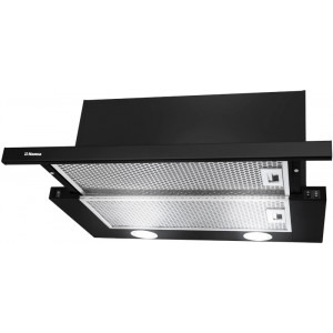 Hota incorporabila Hansa telescopica OTP6241BH, 475 m3/h, 1 motor, 60 cm, Negru