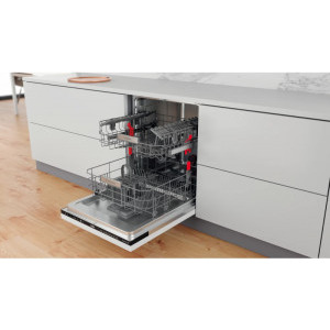 Whirlpool WIO3T133PE65, 14 seturi, 10 programe, Clasa D, PowerClean Pro, 6th Sense, Inverter, Natural Dry, 60 cm