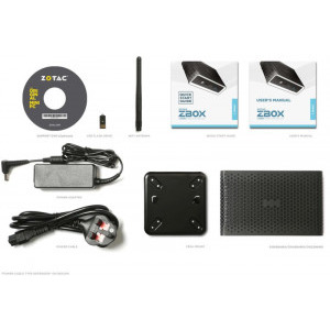 Zotac ZBOX CI622 nano, Intel Core i3-10110U 2.1GHz, no RAM, no SSD, UHD Graphics, no OS