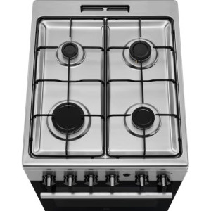 Electrolux LKG504012X, Gaz, 4 arzatoare, Aprindere integrata, Sistem de siguranta, Autocuratare catalitica, Grill, Rotisor, 50 cm, Inox