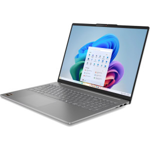 Lenovo 16'' IdeaPad Slim 5 16AKP10, 2.8K OLED 120Hz, Procesor AMD Ryzen™ AI 5 340 (16M Cache, up to 4.80 GHz), 16GB DDR5, 1TB SSD, AMD Radeon 840M, No OS, Luna Grey