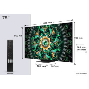 TCL Smart TV 75Q7C Seria Q7C 189cm 4K UHD HDR