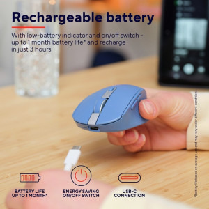 Trust Ozaa Compact Multi-Device Wireless Blue