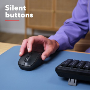 Trust Yvi+ Compact Multi-Device Wireless Black