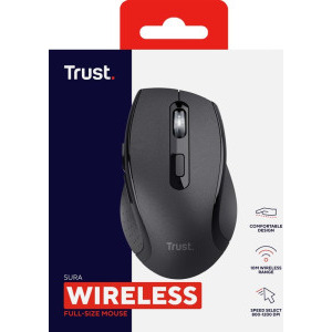 Trust Sura Comfortable wireless Black