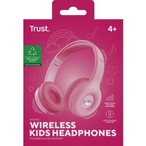 Trust On-Ear, Nouna Wireless Pink