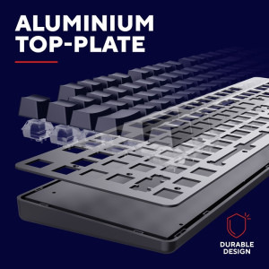 Tastatura Gaming Trust GXT 871 Zora RGB Huano Switch Mecanica