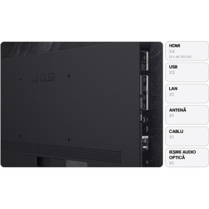 LG Smart TV OLED 55C51LA Seria evo C5 139cm 4K UHD HDR