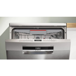 Bosch SMS6ECI15E, 14 seturi, 6 programe, Clasa A, EcoSilence Drive, ExtraDry, Extra Clean Zone, Max Flex, VarioDrawer, Rackmatic, AquaStop, AquaSensor, Home Connect, 60 cm, Inox