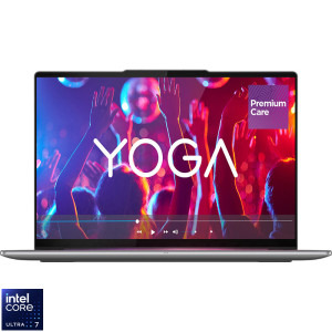 Laptop Lenovo 14 Yoga Slim 7 14ILL10, WUXGA OLED, Procesor Intel® Core™ Ultra 7 256V (12M Cache, up to 4.80 GHz), 16GB LPDDR5X, 1TB SSD, Intel Arc 140V, Win 11 Pro, Luna Grey, 3Yr Onsite Premium Care