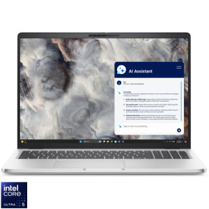 DELL 16'' Pro 16 Plus PB16250, FHD+, Procesor Intel® Core™ Ultra 5 235U (12M Cache, up to 4.90 GHz), 16GB DDR5, 512GB SSD, Intel Graphics, Win 11 Pro, 3Yr ProSupport