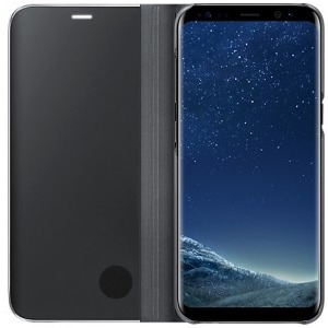 Samsung Husa de protectie tip Book Clear View Stand Black pentru G955 Galaxy S8 Plus