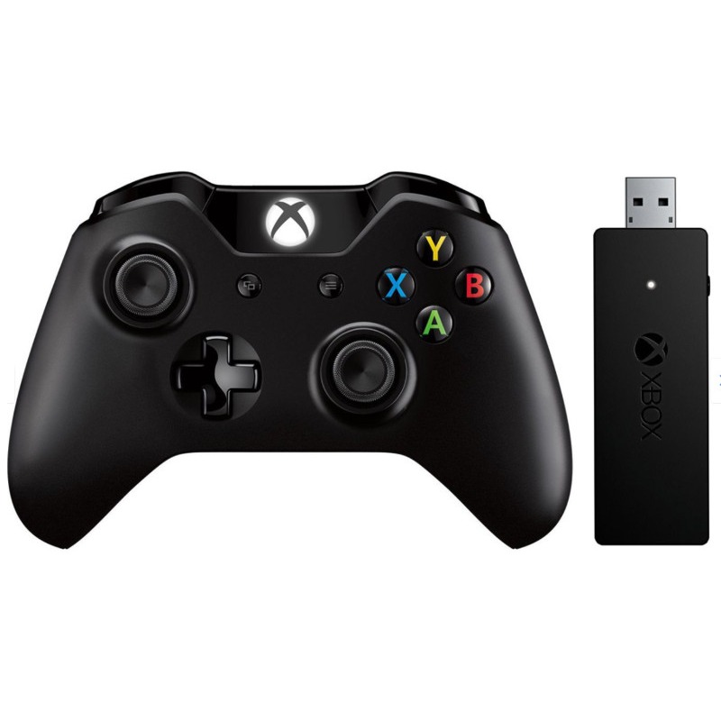 Controller Microsoft Xbox One Controller + Wireless Adapter PC Garage