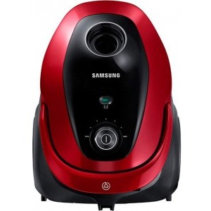 Samsung VC07M25E0WR, cu sac, 750W, 2.5L, Rosu