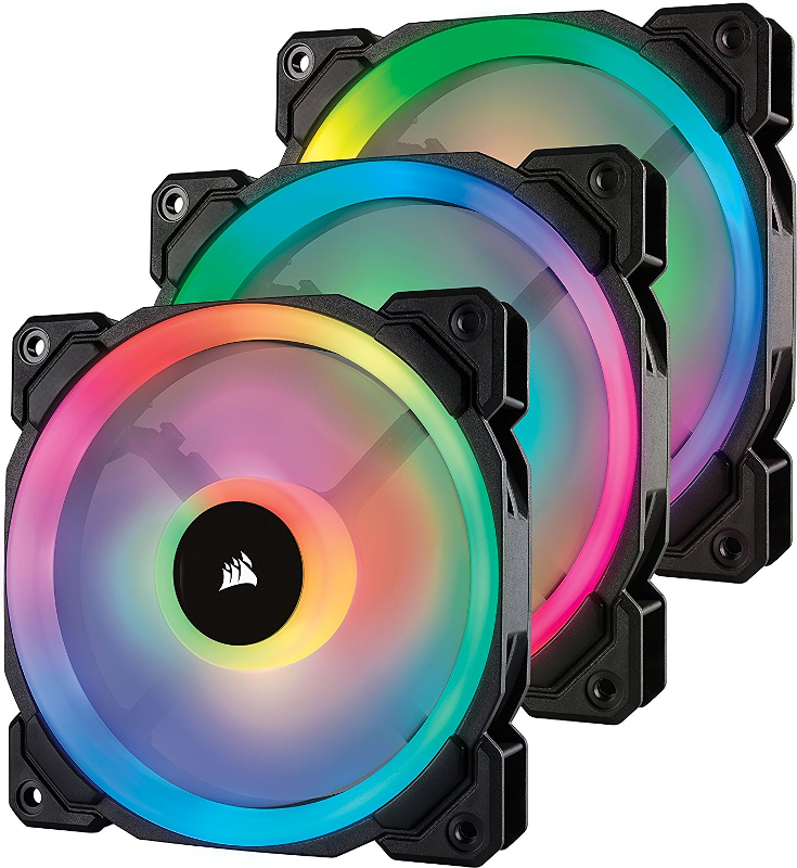 Ventilator / radiator Corsair LL120 RGB 120mm Three Fan Pack