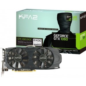 KFA2 GeForce GTX 1060 EX OC 3GB GDDR5 192-bit