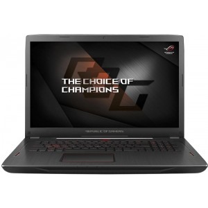 ASUS Gaming 17.3'' ROG Strix GL702ZC, FHD, Procesor AMD Ryzen 5 1600 (3.2GHz, up to 3.6GHz, 16MB), 8GB DDR4, 1TB + 8GB SSH, Radeon RX 580 4GB, Win 10 Home, Black Metal