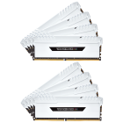 Corsair Vengeance White RGB LED 128GB DDR4 3000MHz CL16 Quad Channel Kit