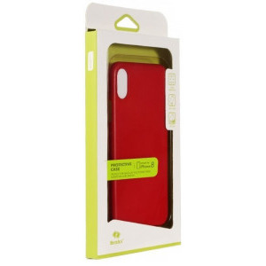Benks Protectie pentru spate Lollipop Red Mat pentru iPhone X/Xs